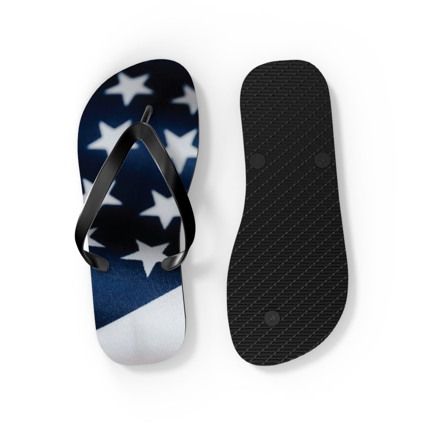 American Flag Flip Flops