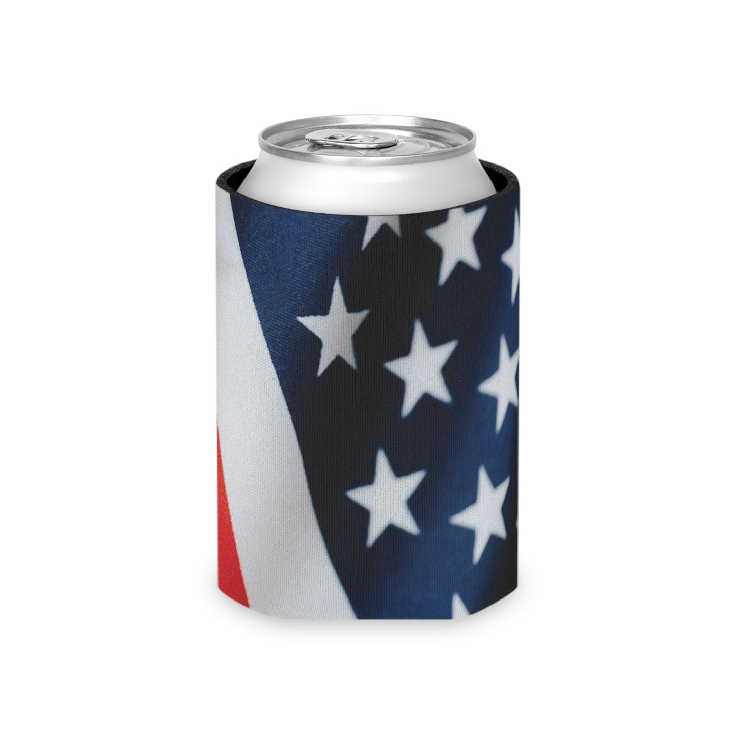 American Flag Can Cooler