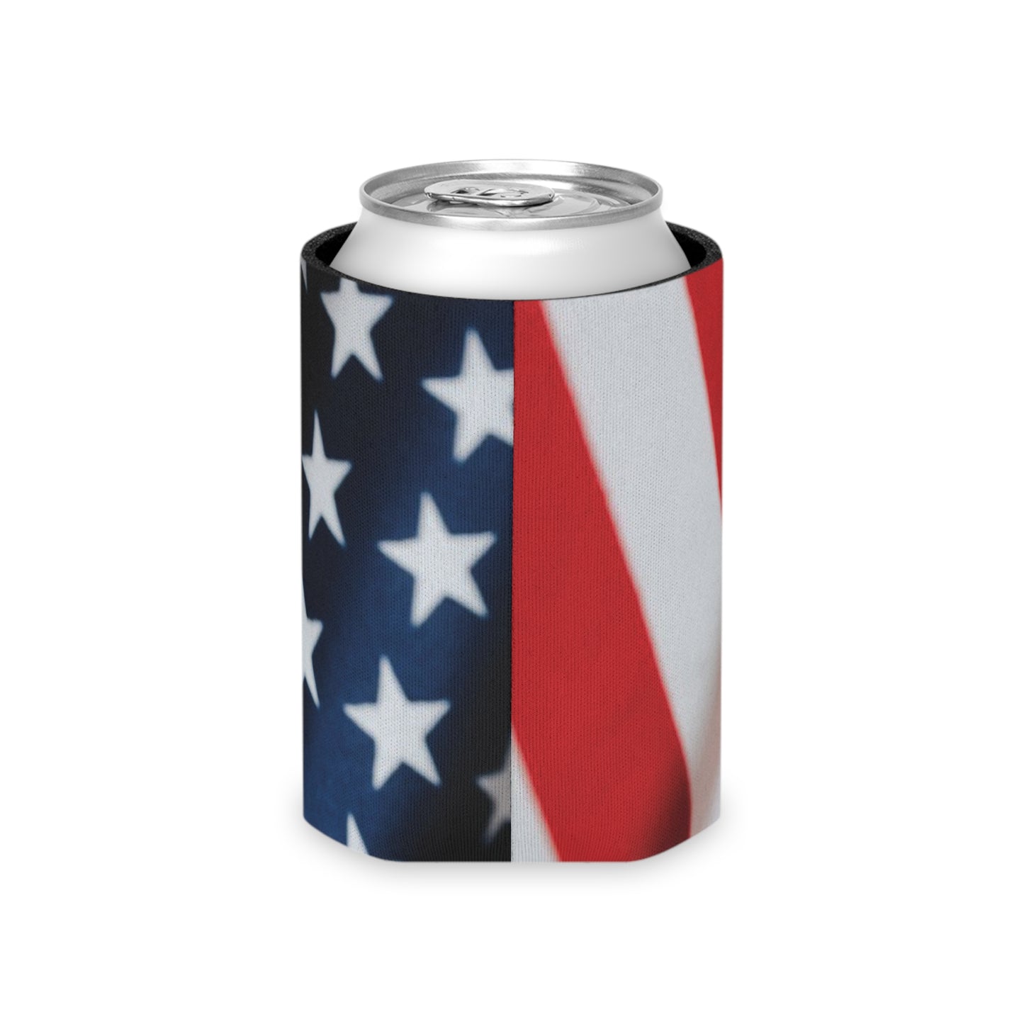 American Flag Can Cooler
