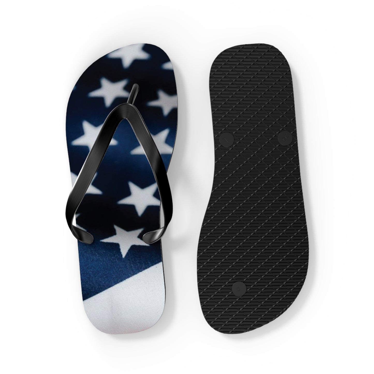 American Flag Flip Flops