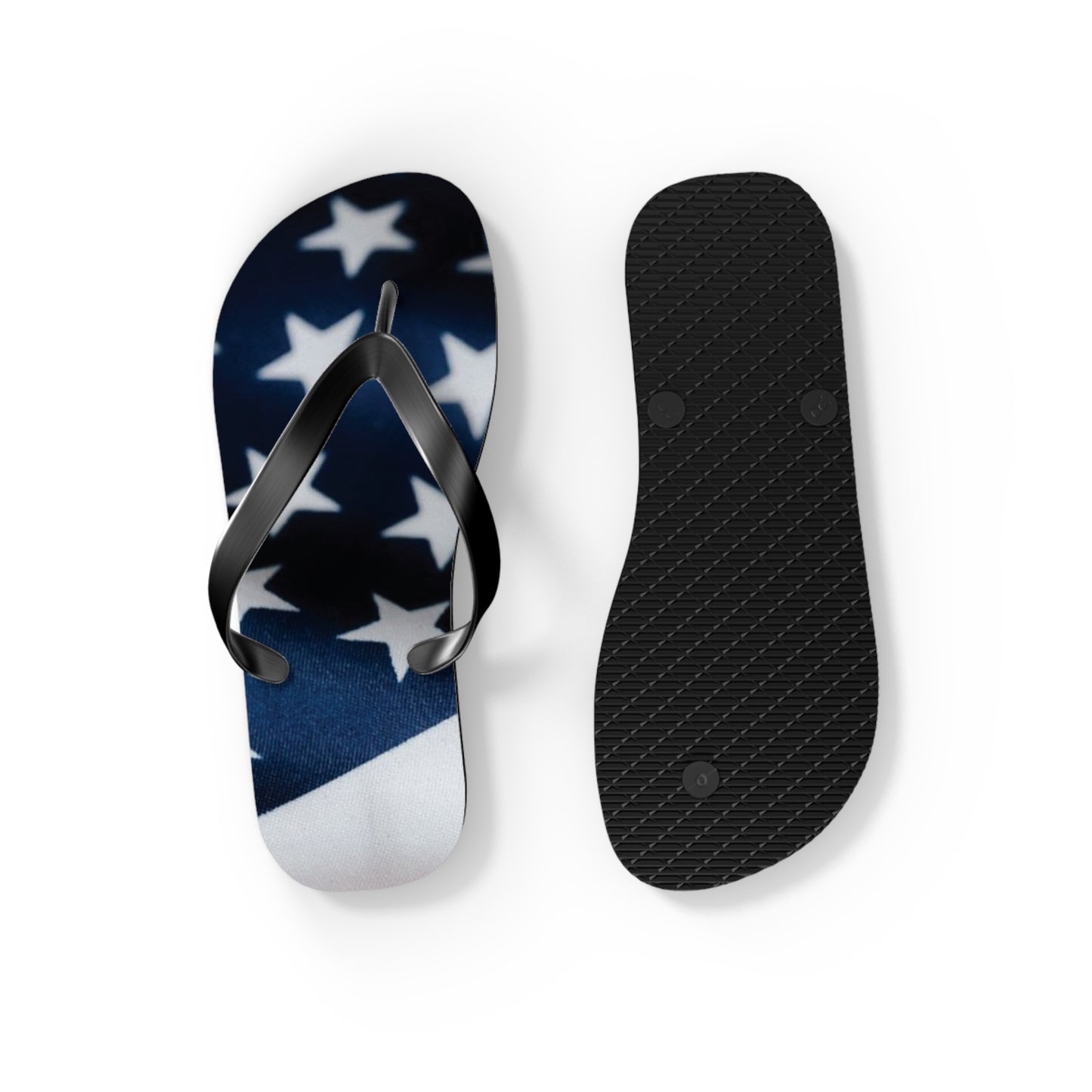 American Flag Flip Flops