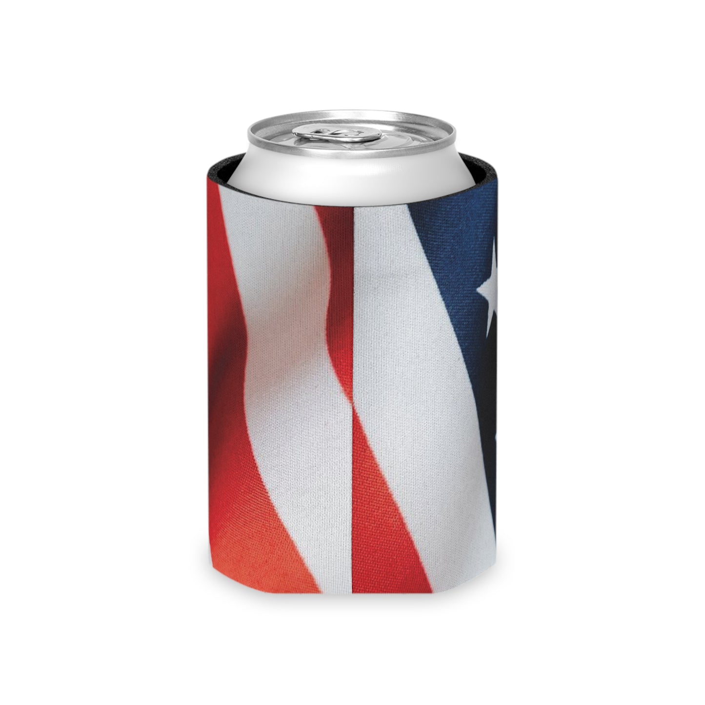American Flag Can Cooler