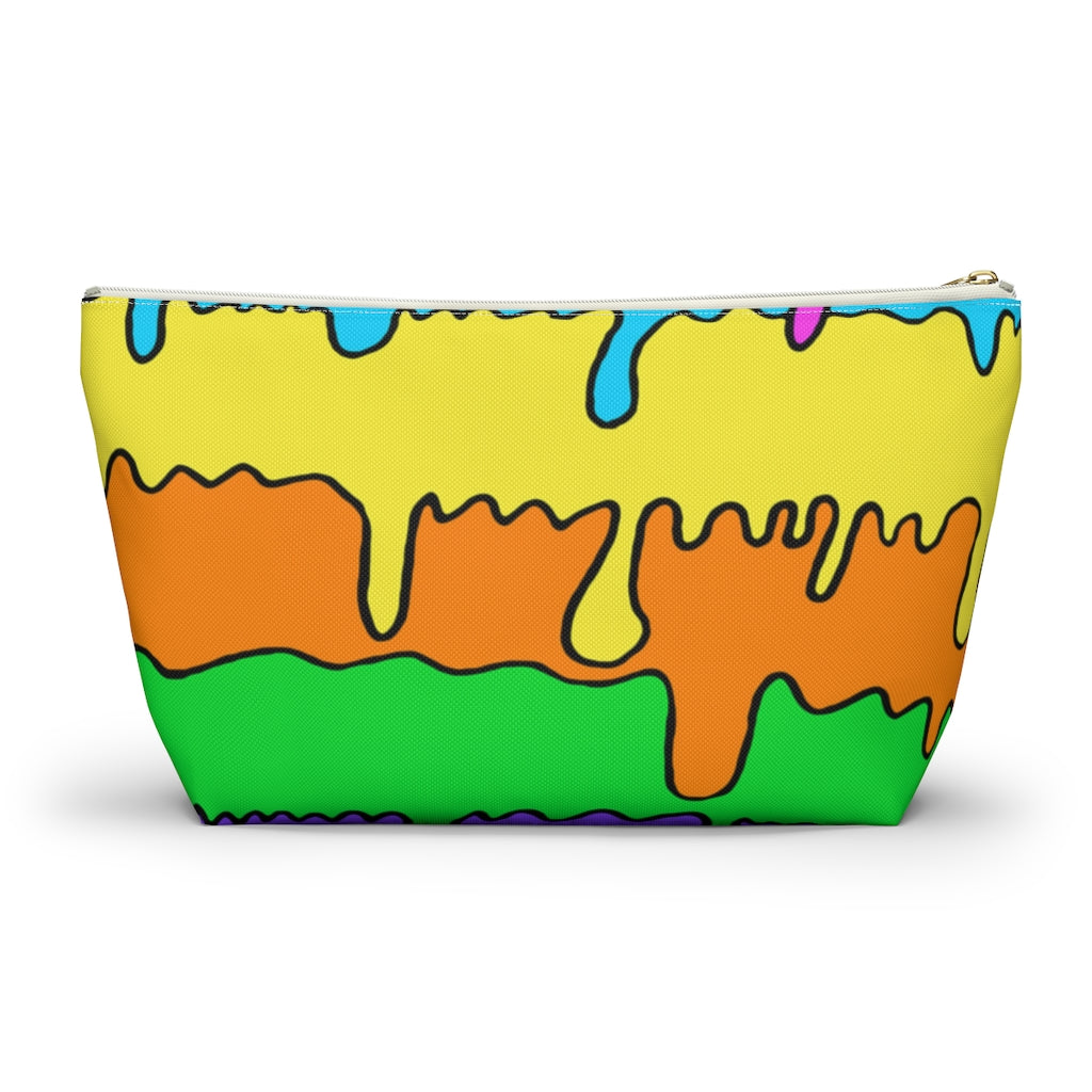 Drip Stripe Accessory Pouch w T-bottom