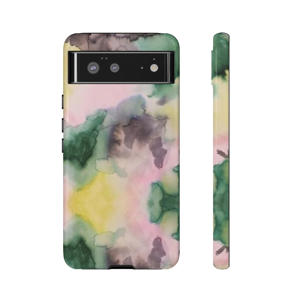 Watercolor Camo Printed Tough Cases