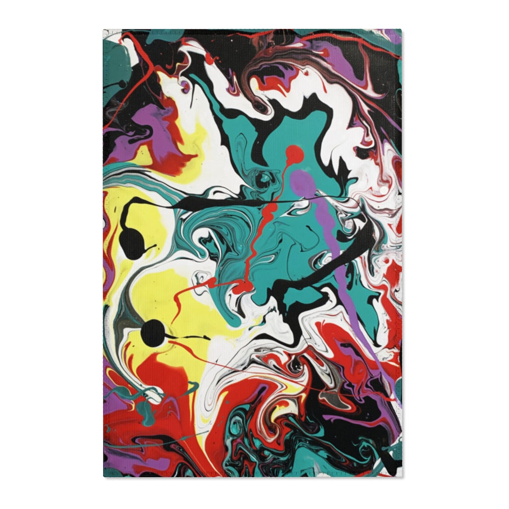 Abstract Art Printed Area Rugs