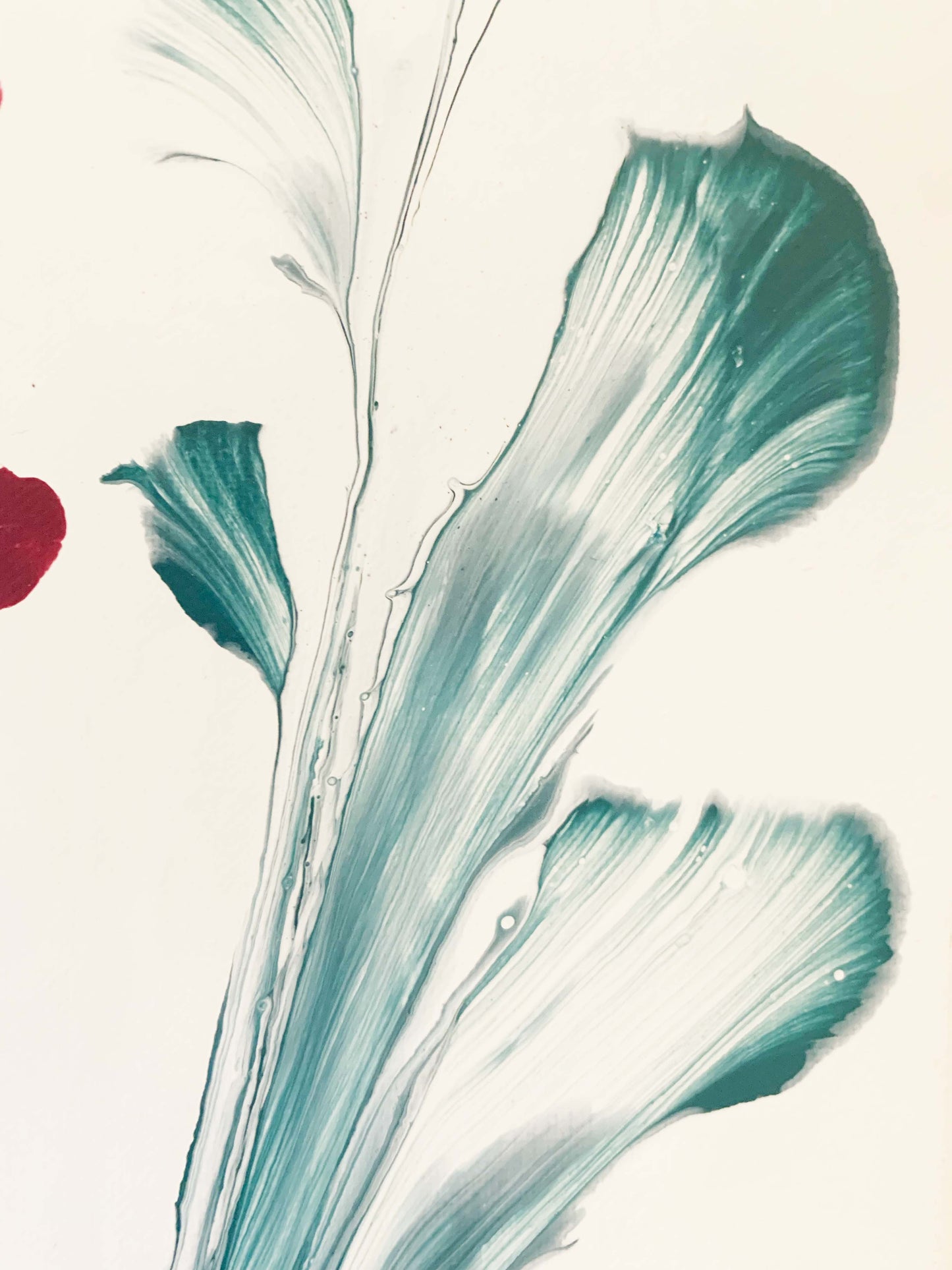 Original Painting, Abstract Acrylic on canvas 12” x 16”