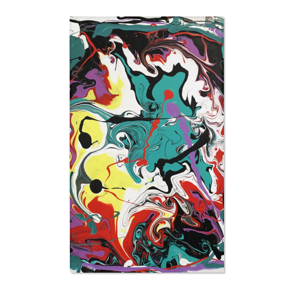 Abstract Art Printed Area Rugs