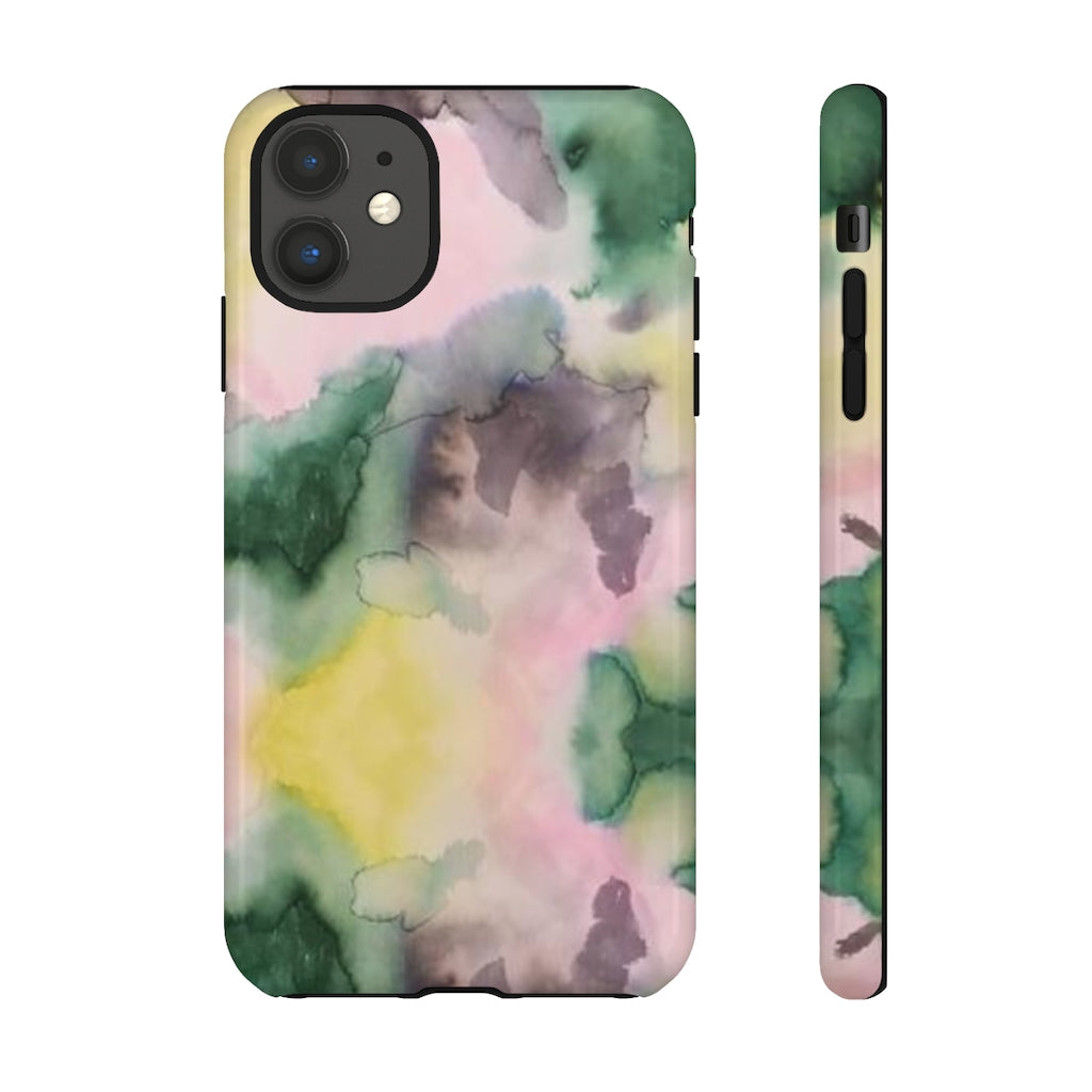 Watercolor Camo Printed Tough Cases
