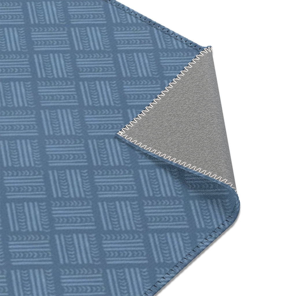 Watercolor Basketweave Area Rugs