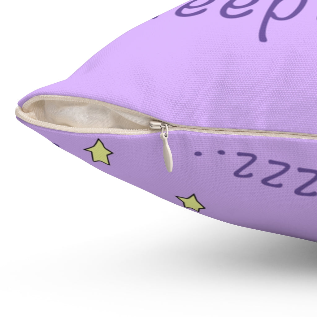 Sleepicorn Unicorn Spun Polyester Square Pillow 14"