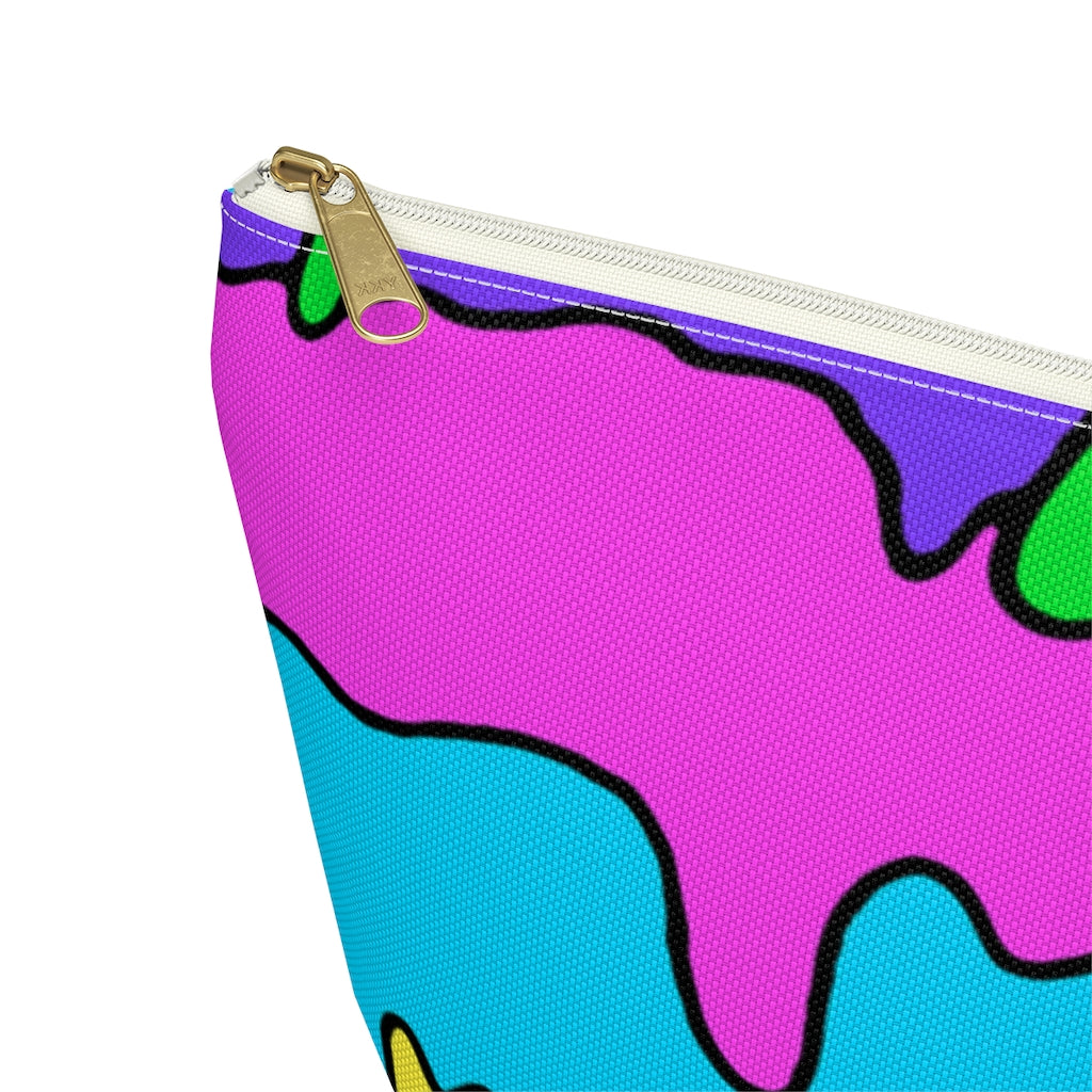 Drip Stripe Accessory Pouch w T-bottom