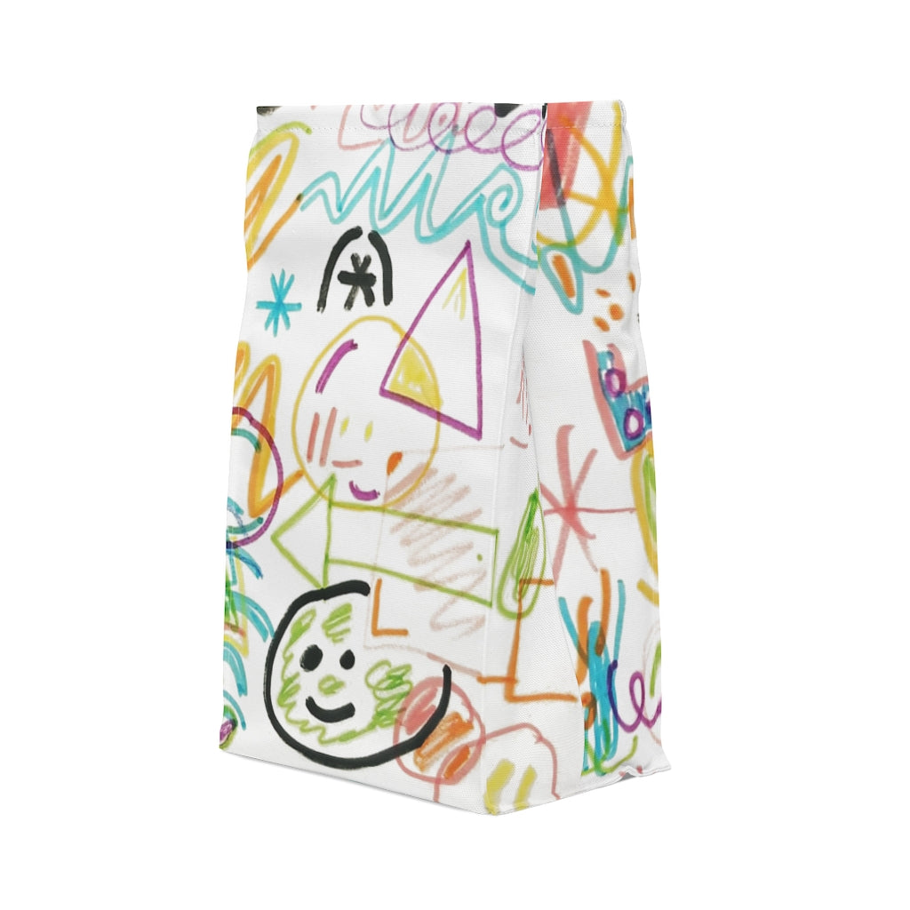 Graffiti Art Printed Polyester Lunch Bag