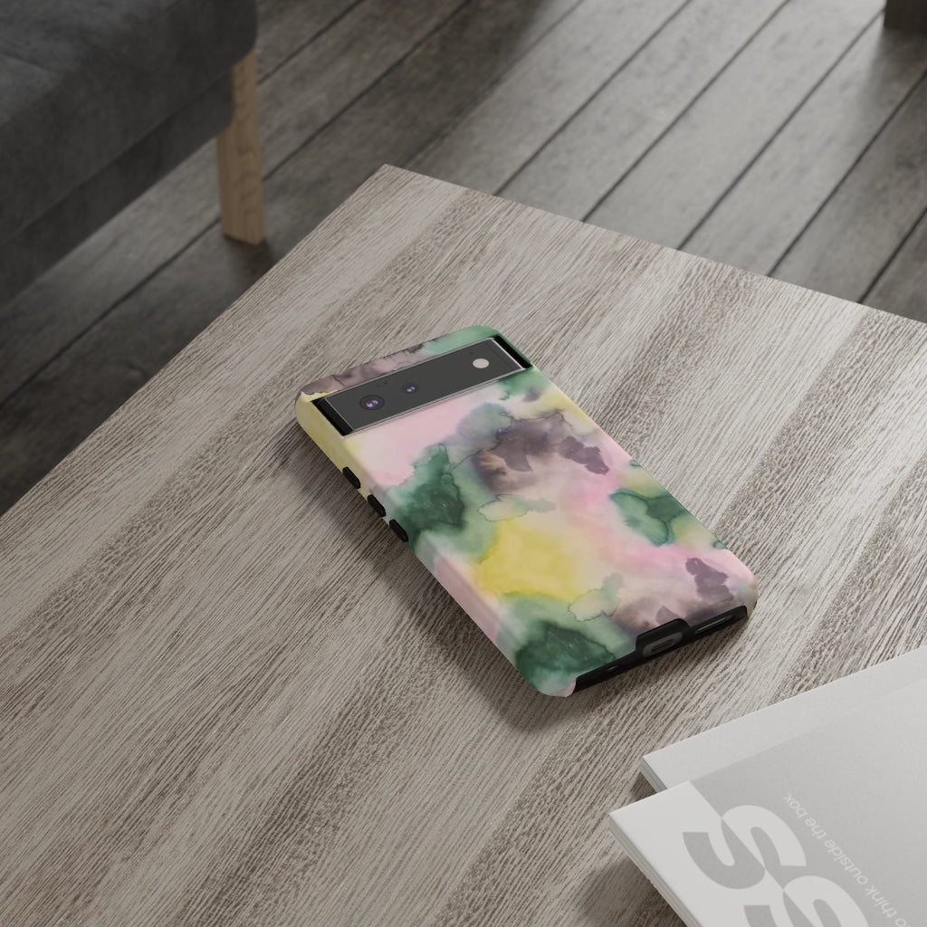 Watercolor Camo Printed Tough Cases