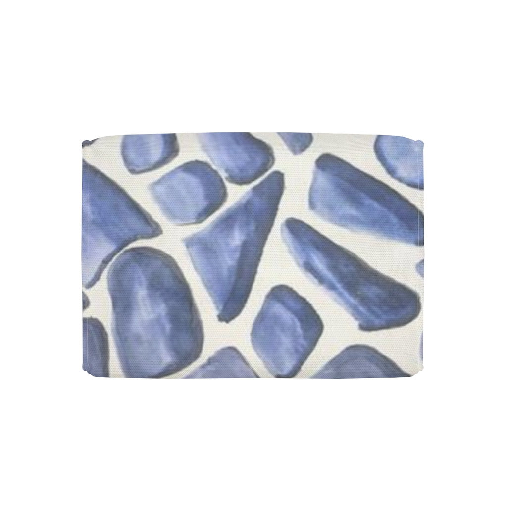 Blue Giraffe Printed Polyester Lunch Bag
