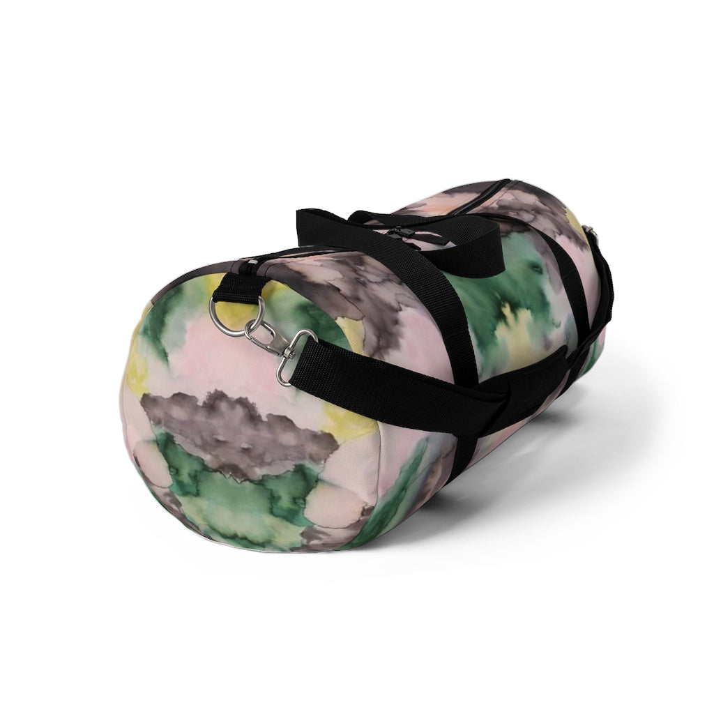 Watercolor Camo Printed Duffel Bag