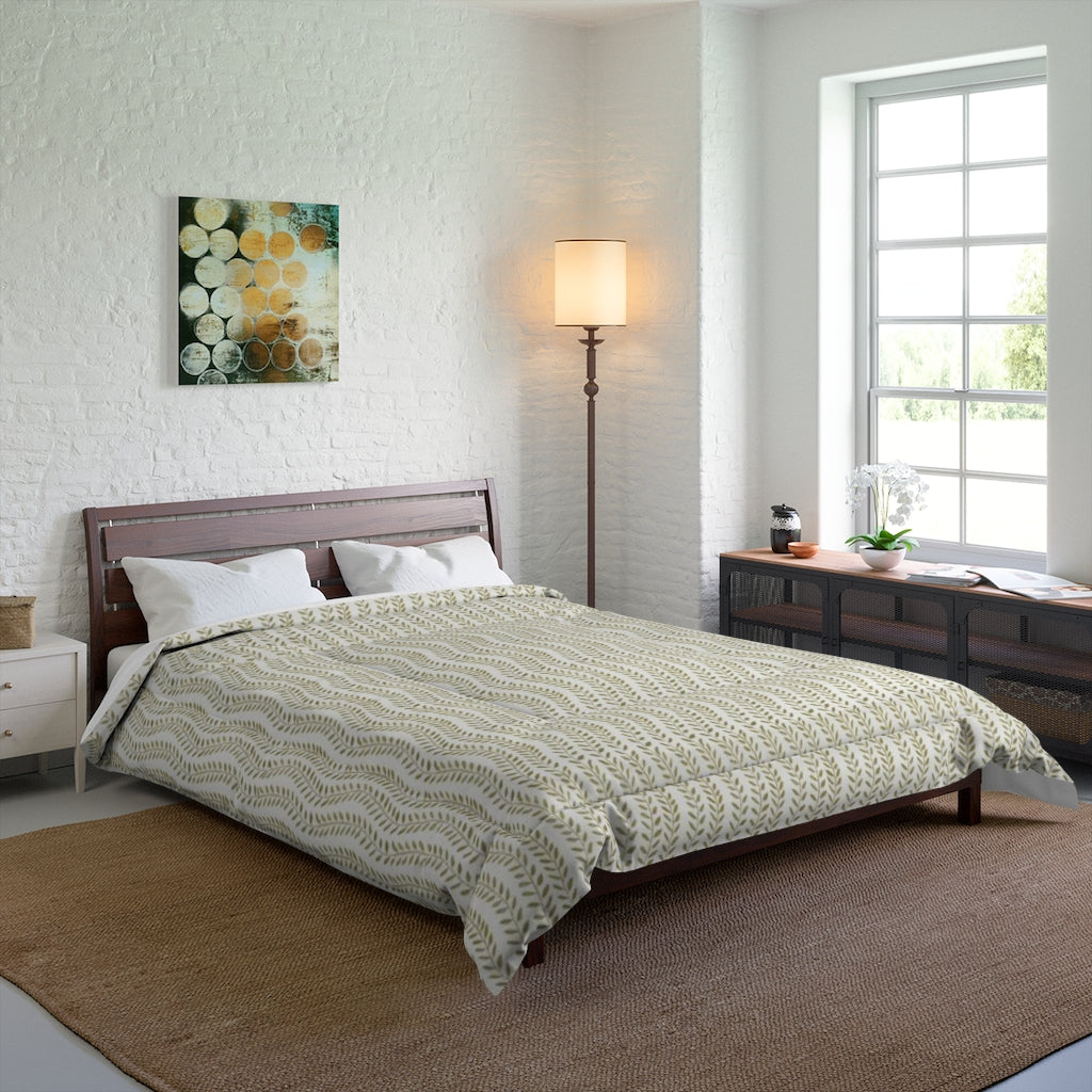 Spring Vine Leaves Comforter