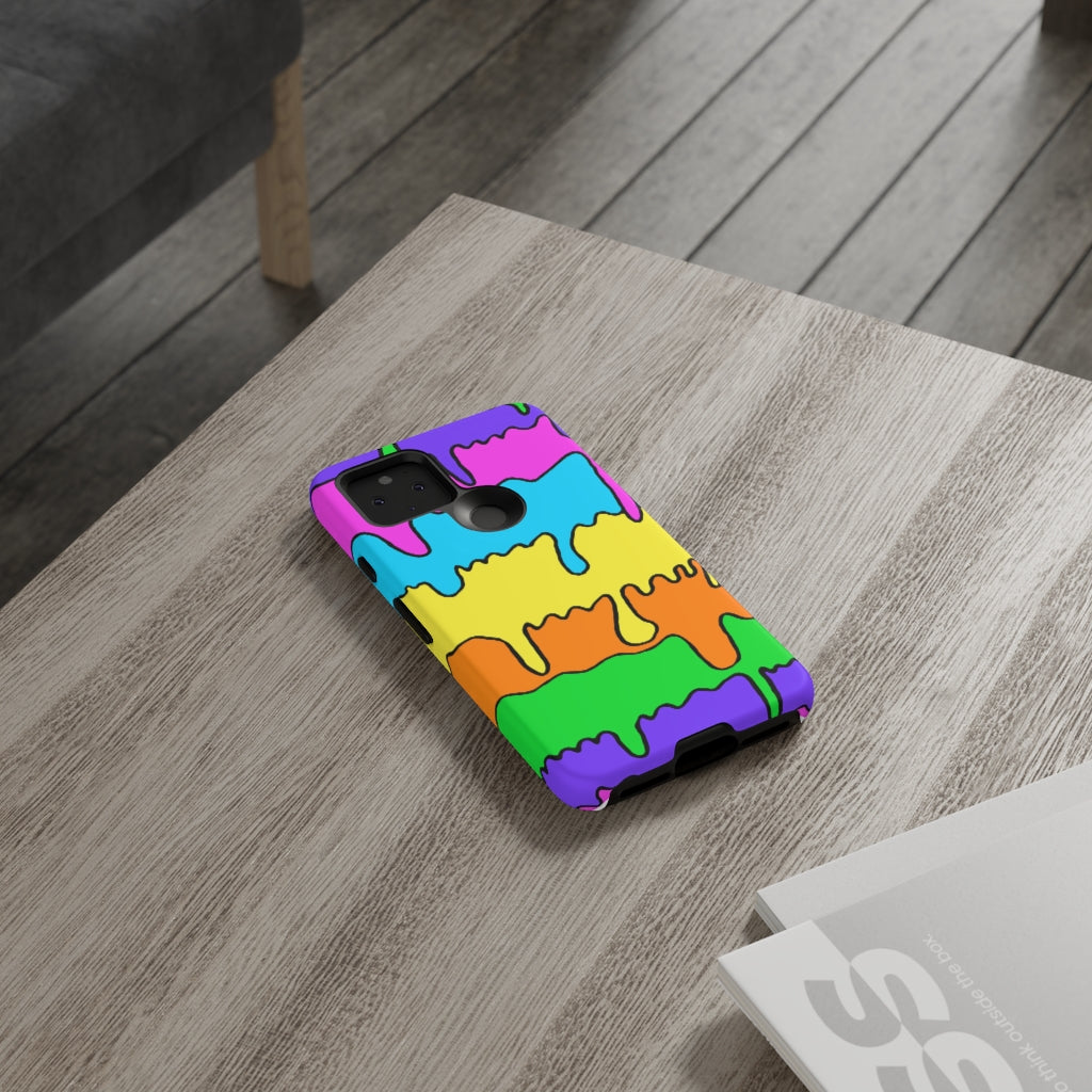 Drip Stripe Printed Tough Cases