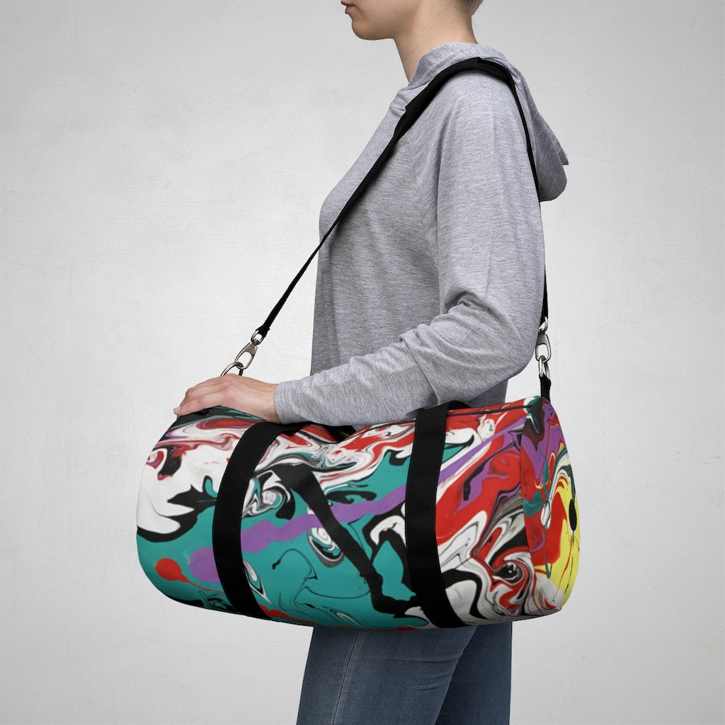 Abstract Art Printed Duffel Bag