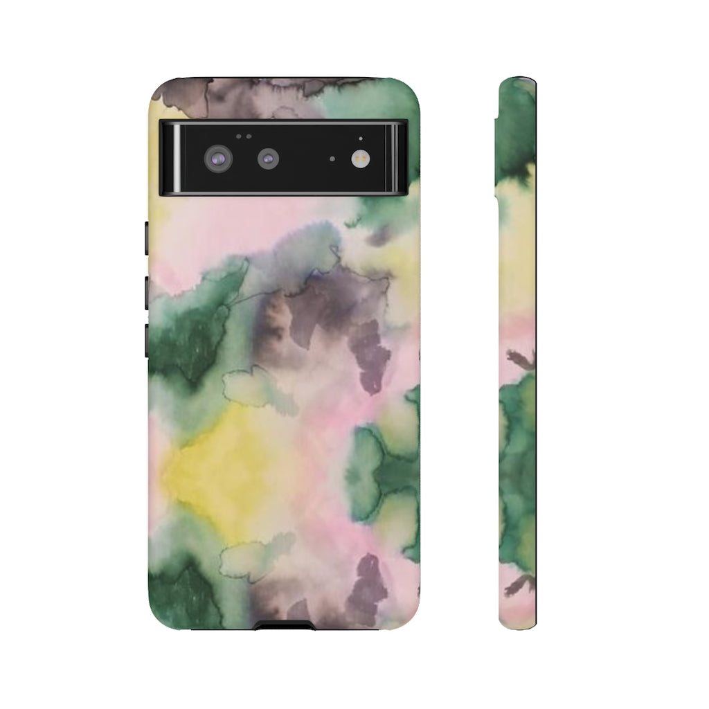 Watercolor Camo Printed Tough Cases
