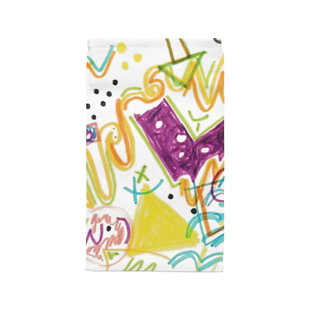 Graffiti Art Printed Polyester Lunch Bag