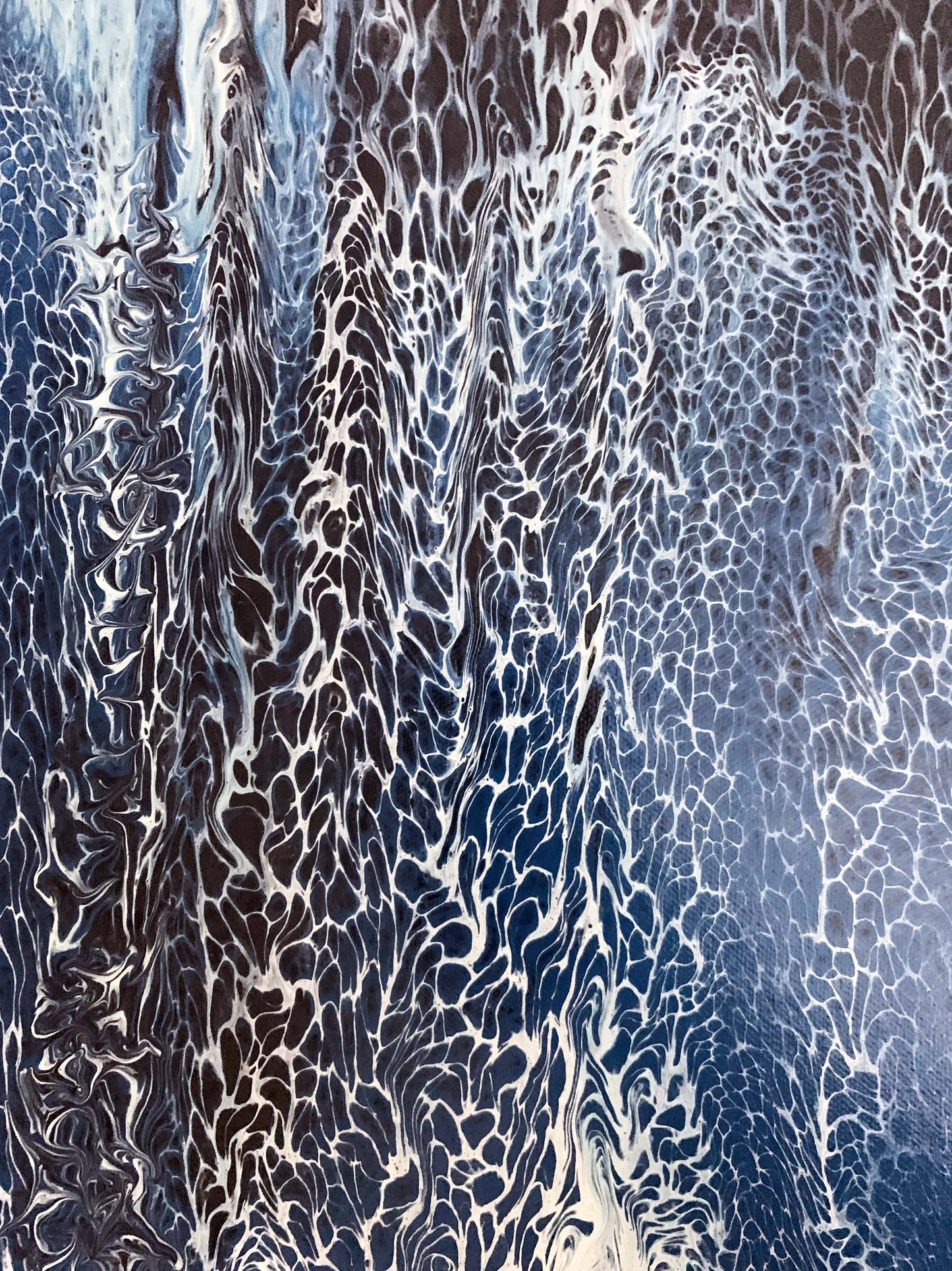 Abstract Acrylic on canvas 36” x 30”