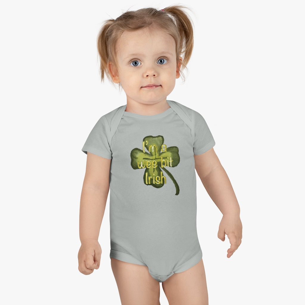 I'm a wee bit Irish Baby Short Sleeve Onesie®