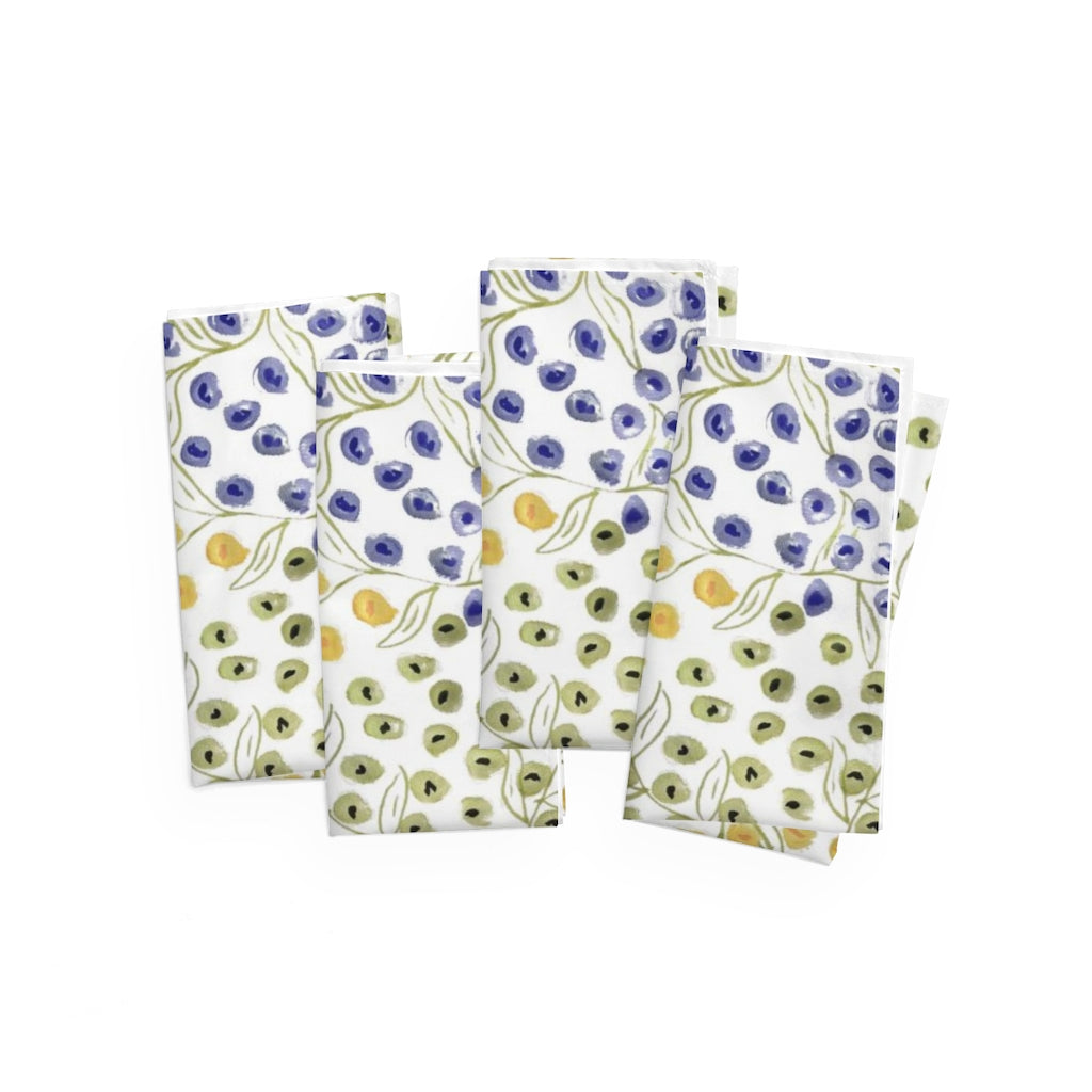 Floral Napkins, Set of 4