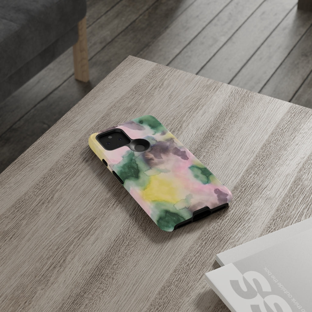 Watercolor Camo Printed Tough Cases