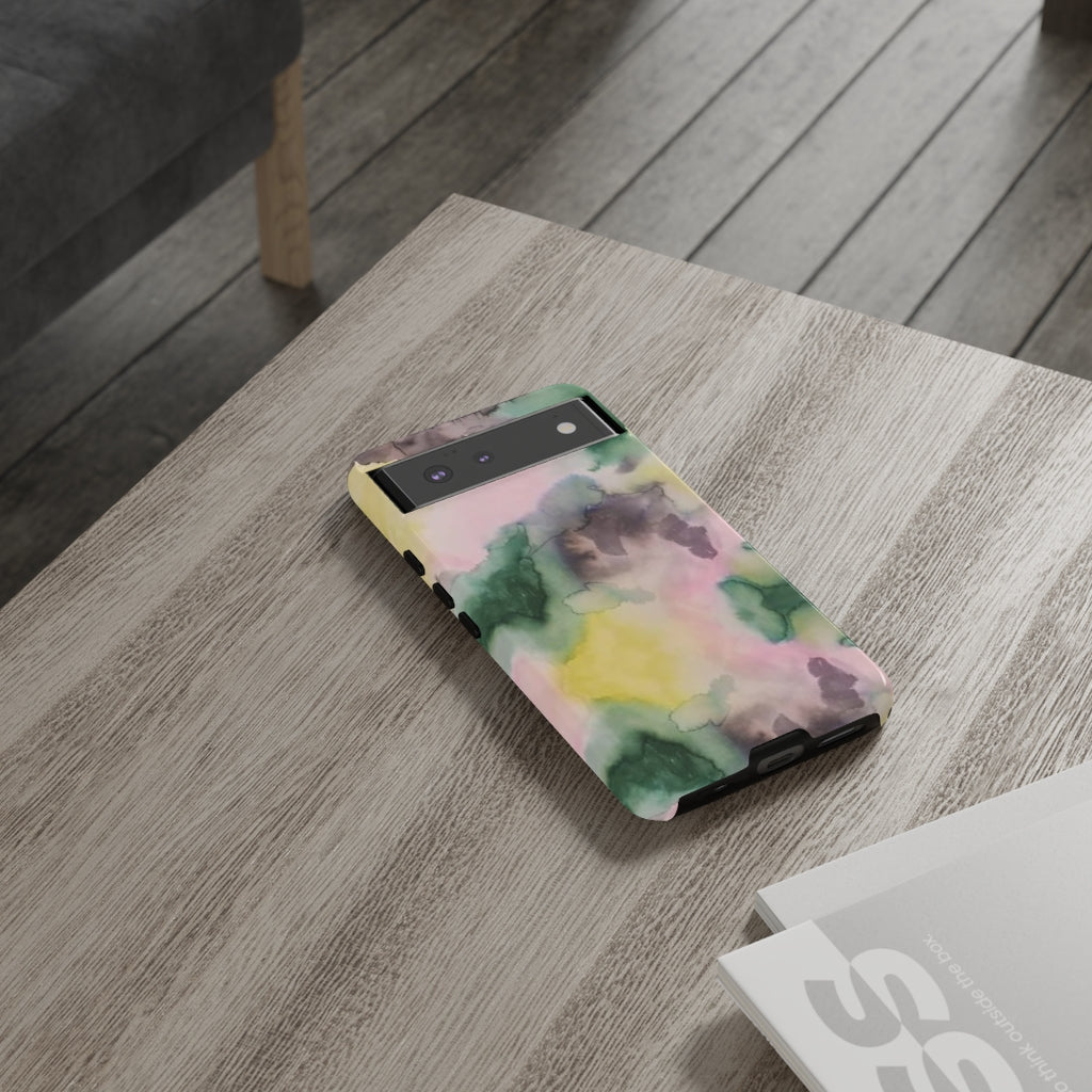 Watercolor Camo Printed Tough Cases