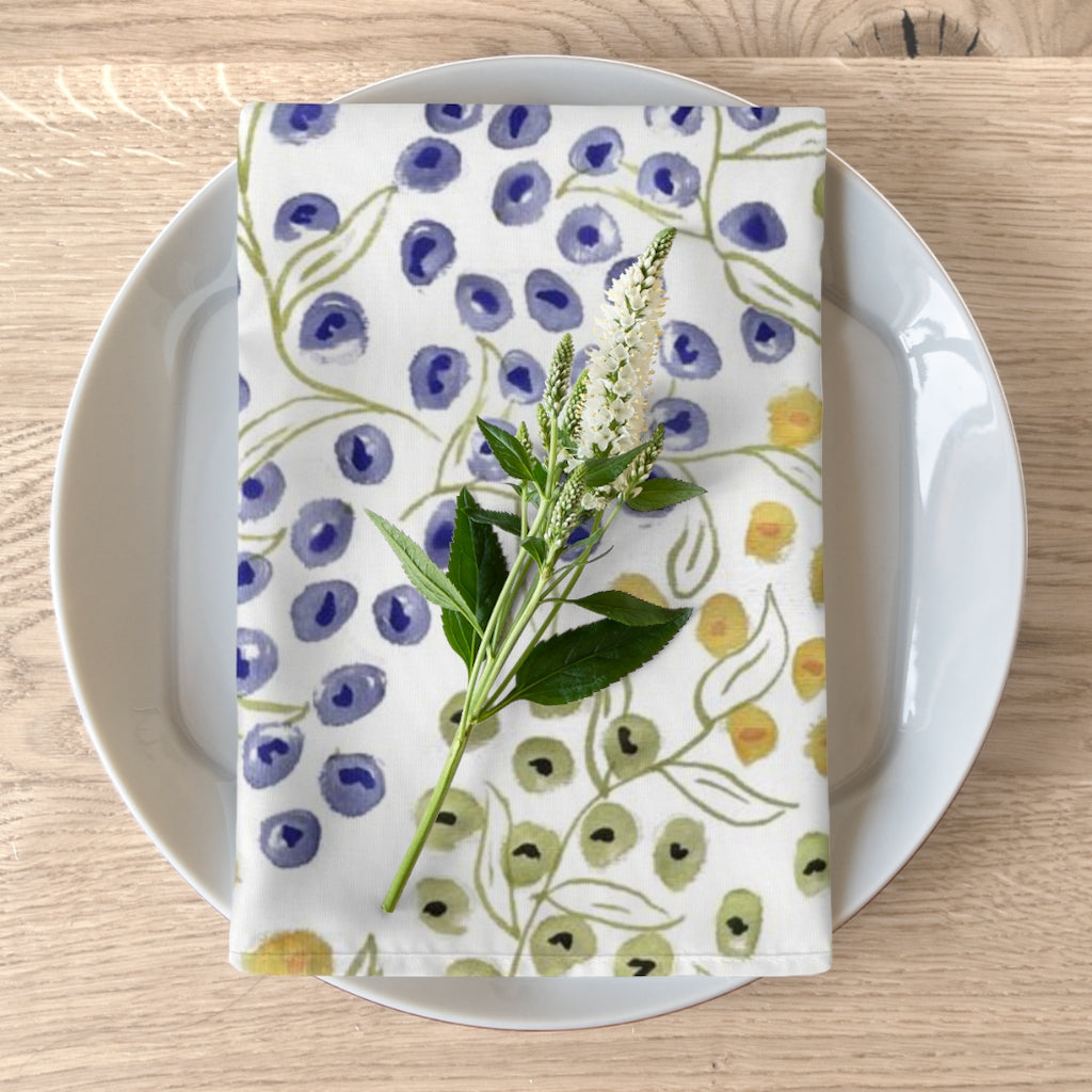 Floral Napkins, Set of 4