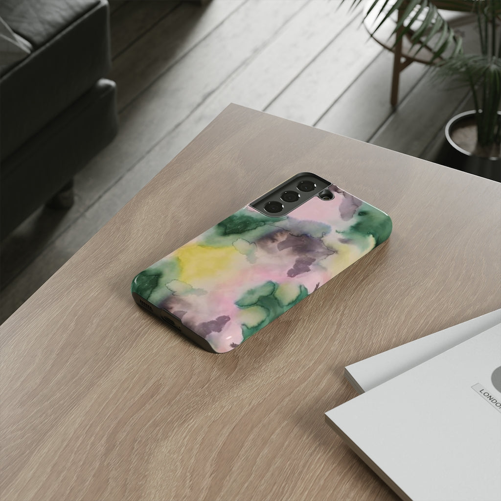 Watercolor Camo Printed Tough Cases