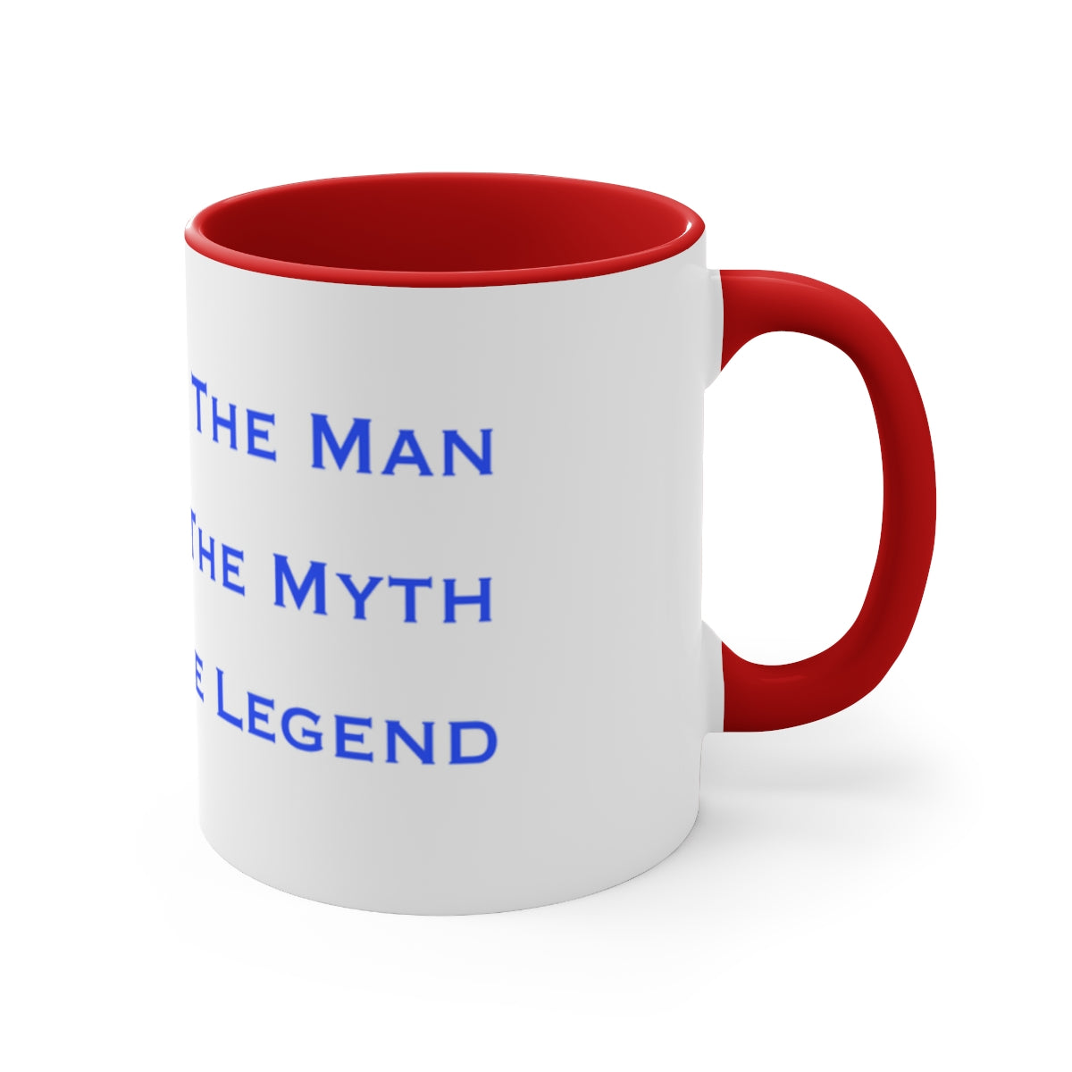 Super Dad The Man The Myth The Legend Accent Mug