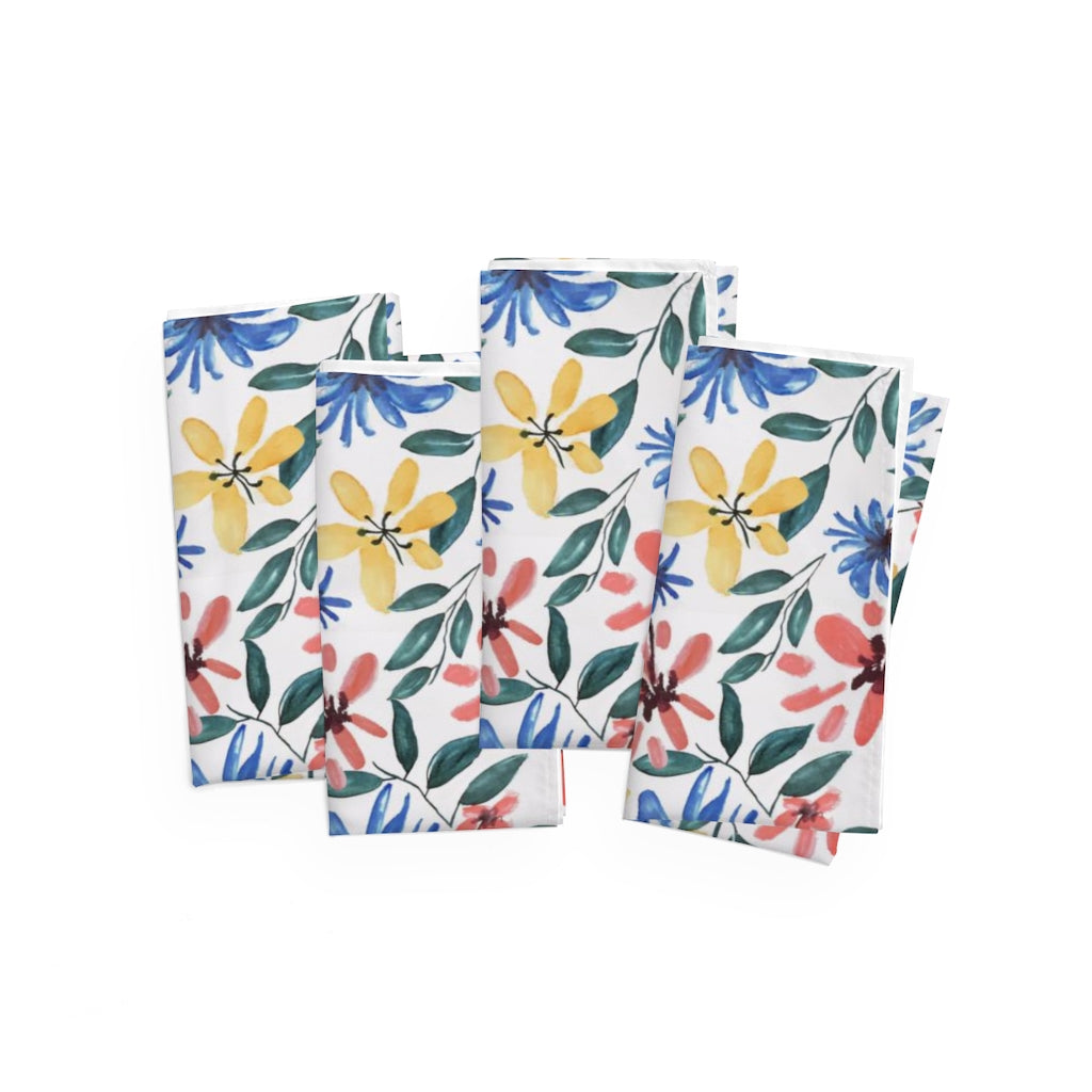 Tropical Floral Napkins, Set of 4