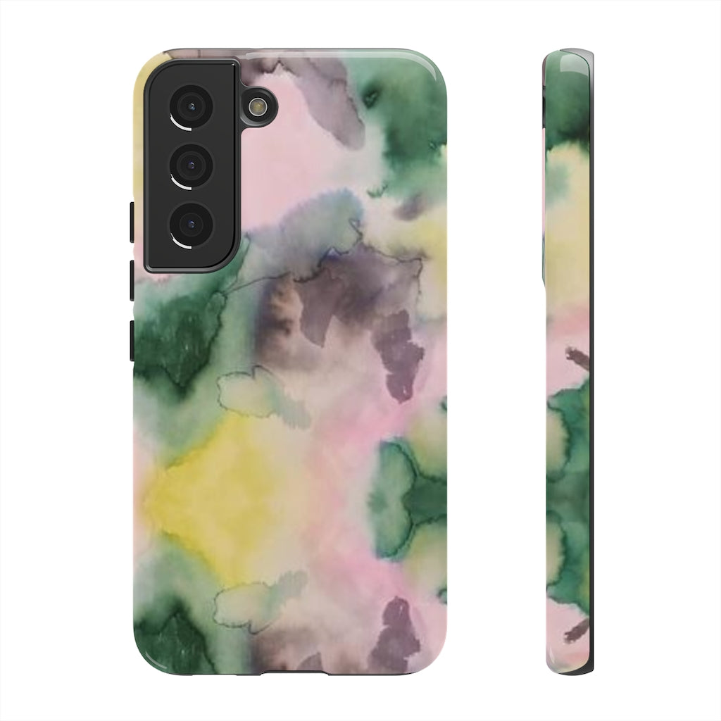 Watercolor Camo Printed Tough Cases