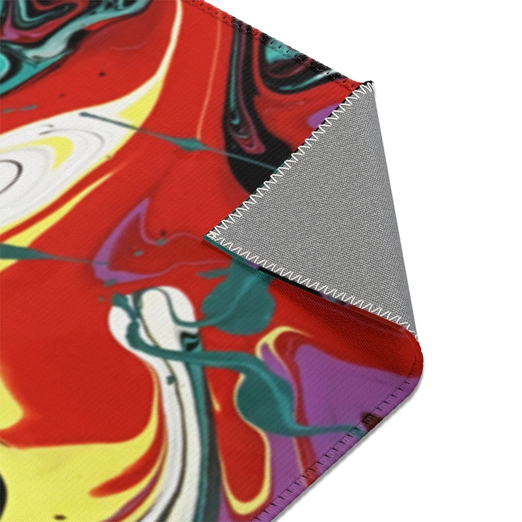 Abstract Art Printed Area Rugs
