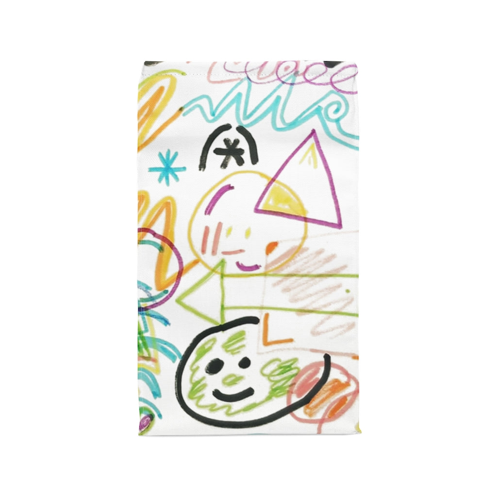 Graffiti Art Printed Polyester Lunch Bag