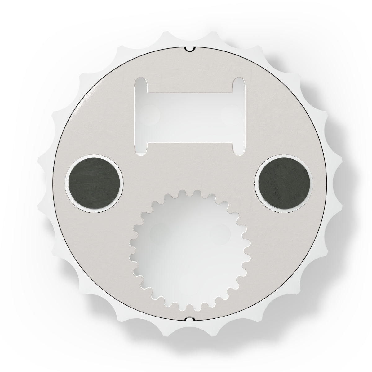 Trans-Magnet Magnetic Bottle Opener