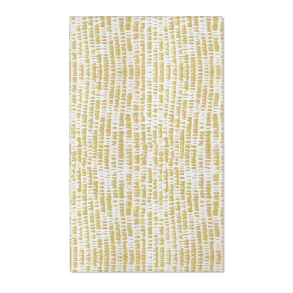 Distressed Stripe Watercolor Printed Area Rugs