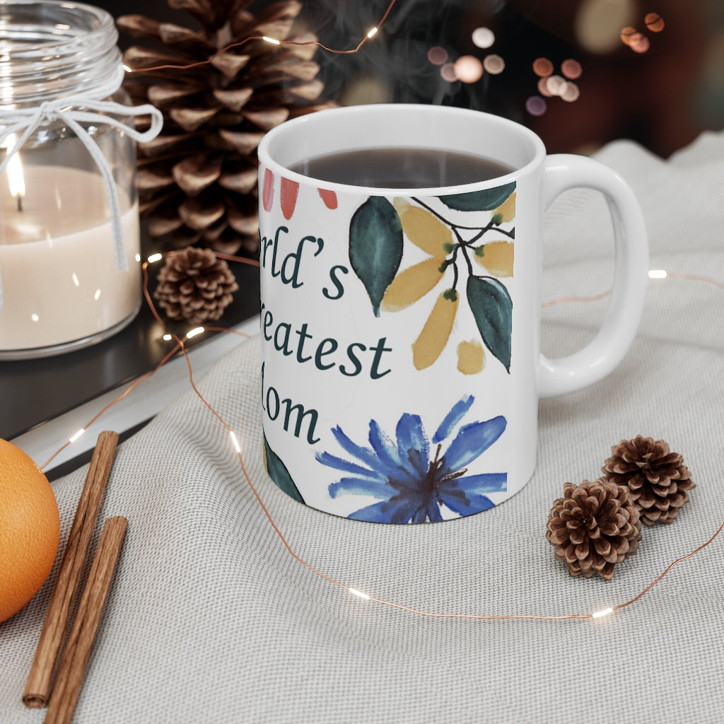 World's Greatest Mom Ceramic Mug 11oz