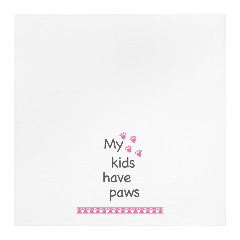 My kids have Paws Tea Towel