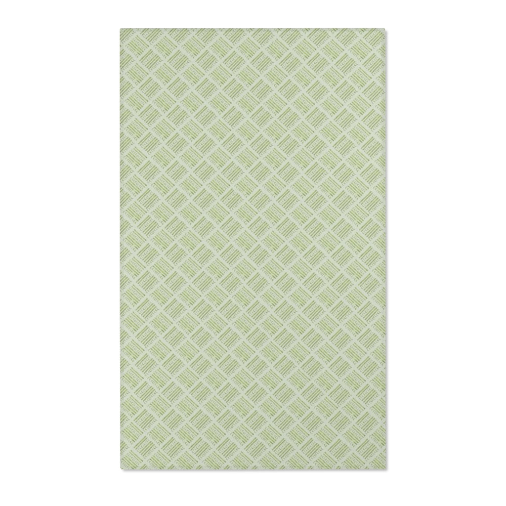 Watercolor Basketweave Printed Area Rugs