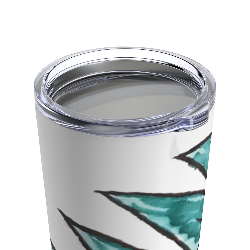 Tropical Palm Leaf Printed Tumbler 20oz