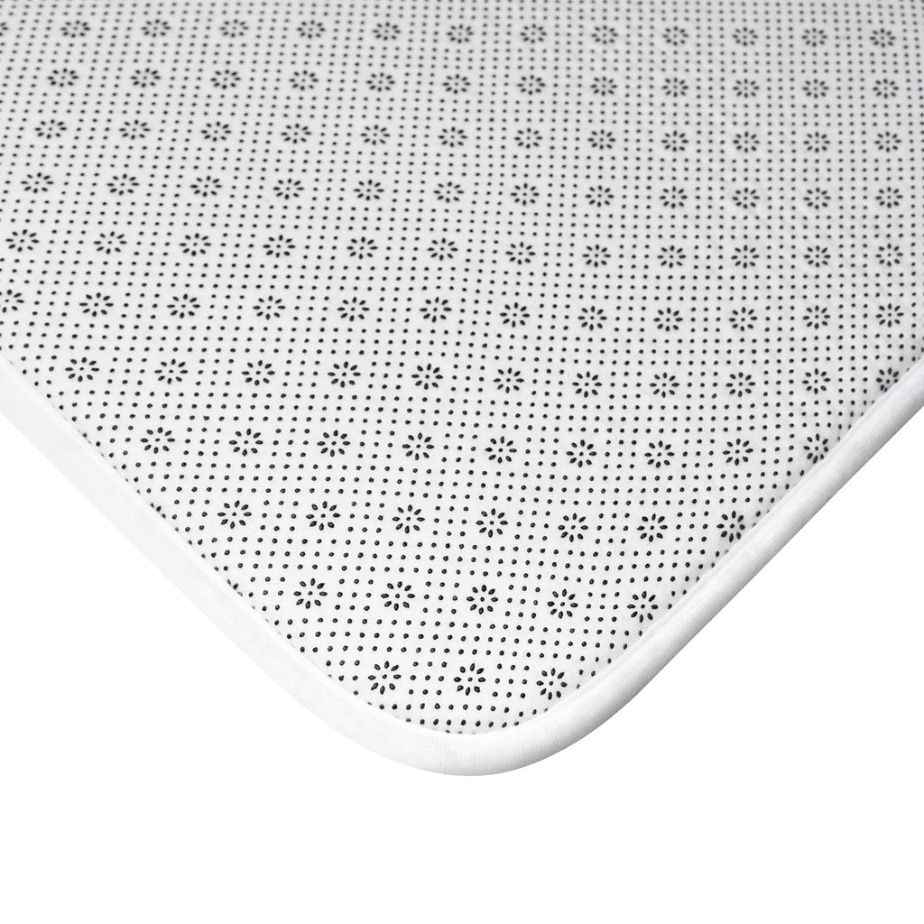 Spring Vine Leaves Bath Mat