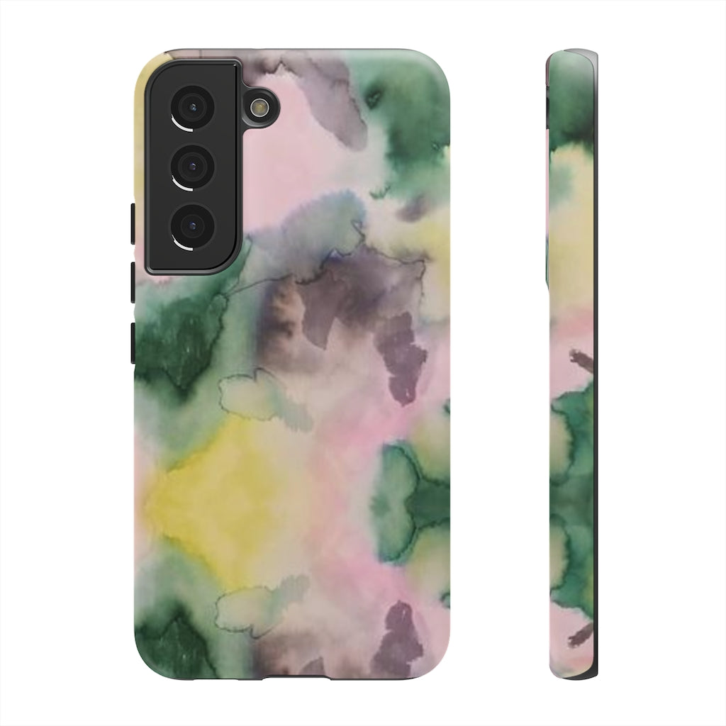Watercolor Camo Printed Tough Cases