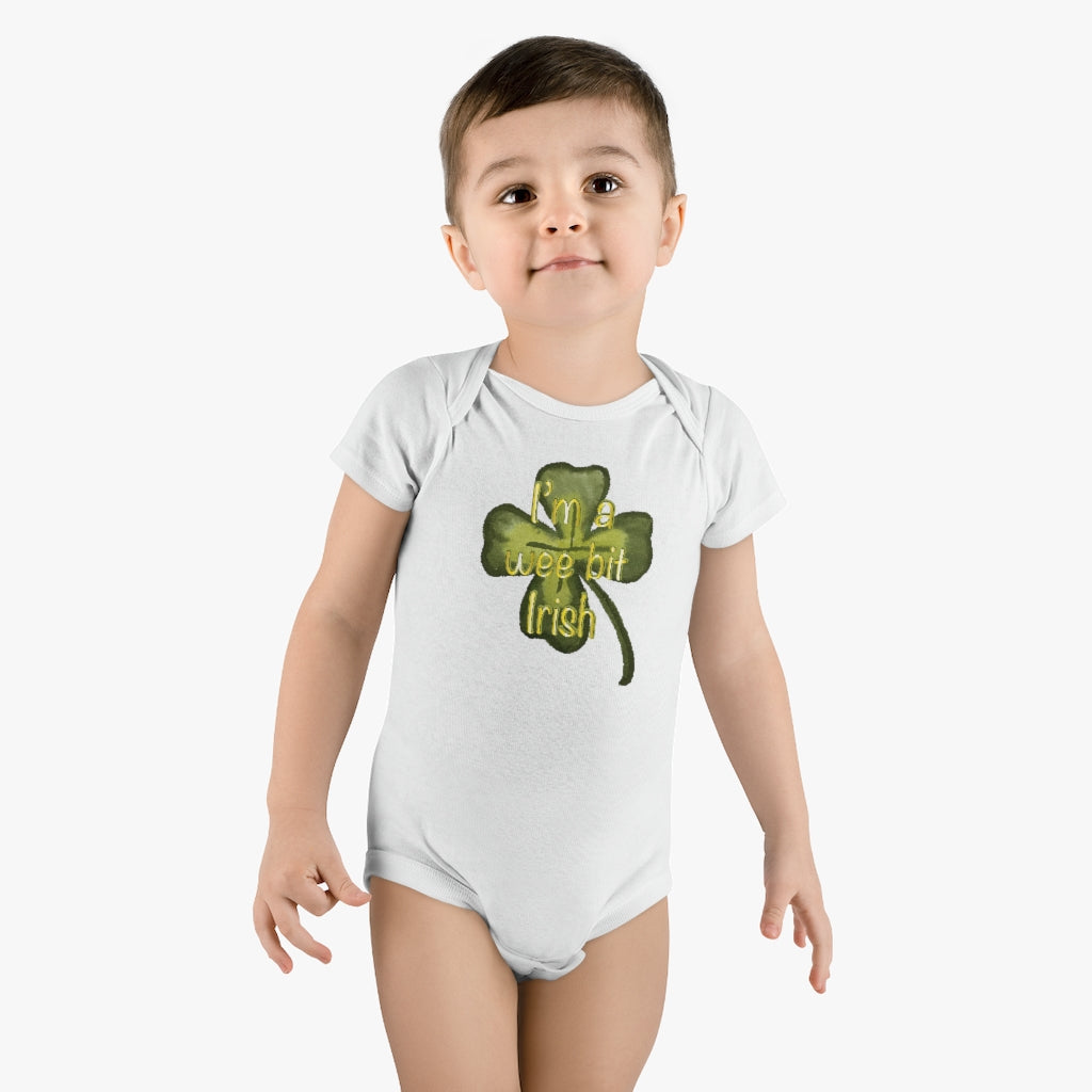 I'm a wee bit Irish Baby Short Sleeve Onesie®