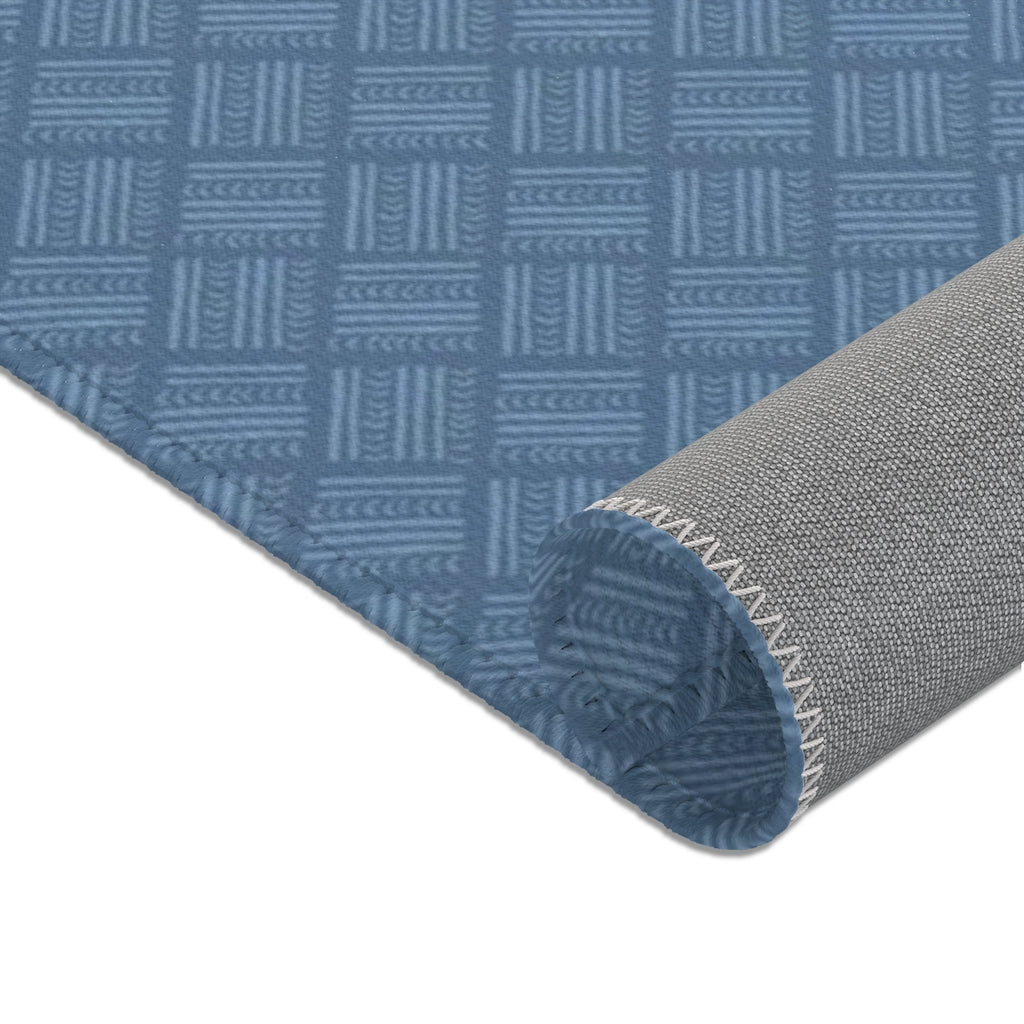 Watercolor Basketweave Area Rugs