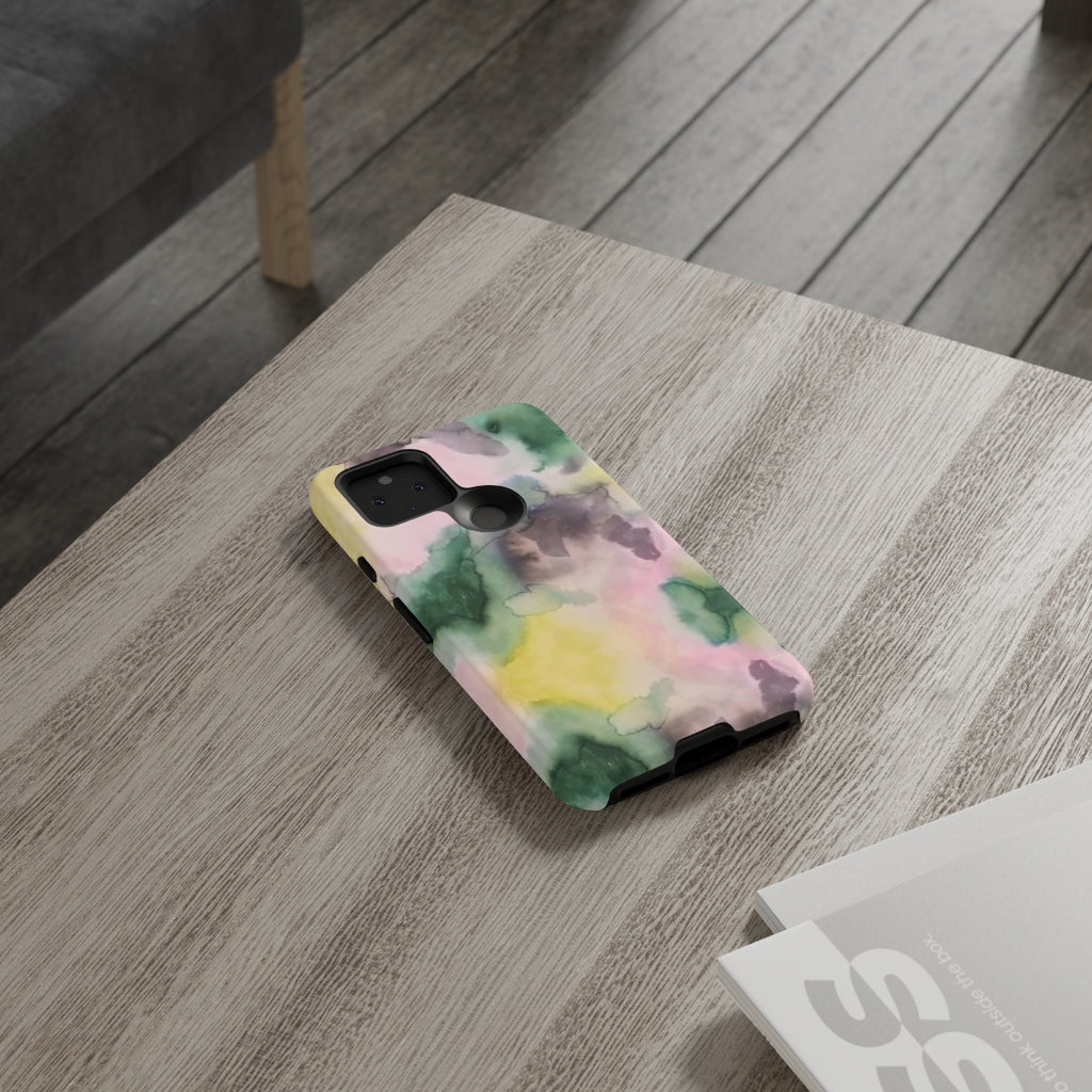 Watercolor Camo Printed Tough Cases