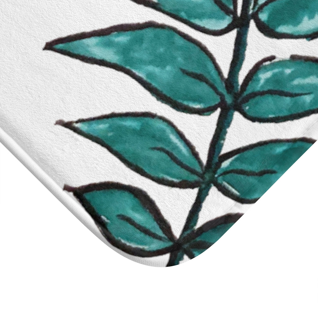 Large Palm Leaf Bath Mat