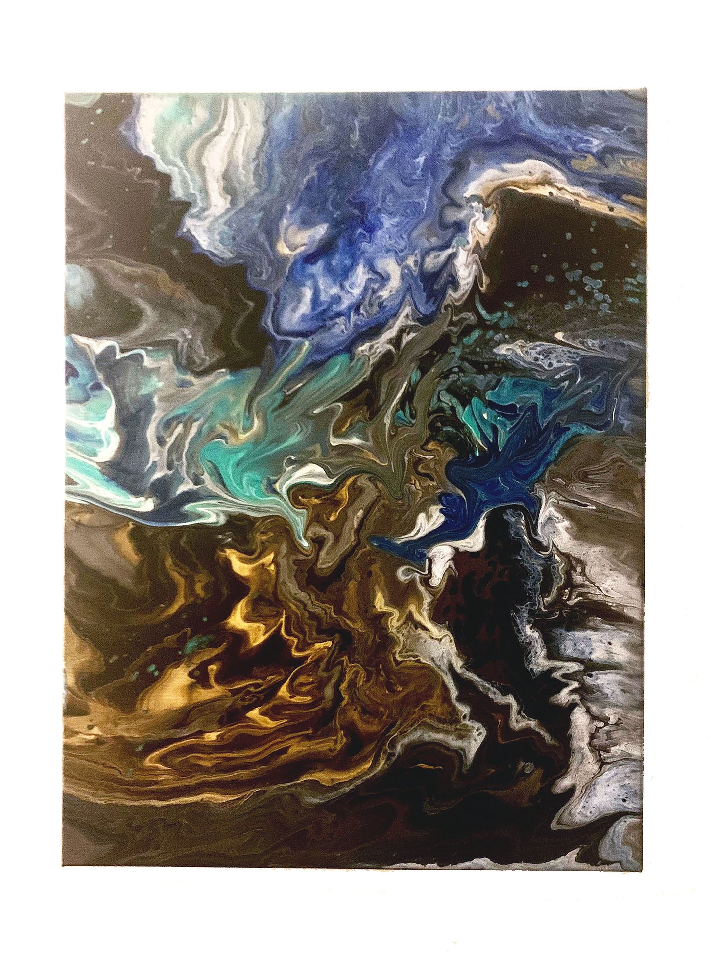 Original Painting, Abstract Acrylic on canvas 18” x 24”