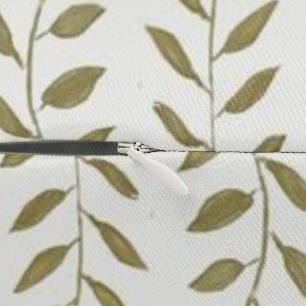 Spring Vine Leaves Spun Polyester Lumbar Pillow